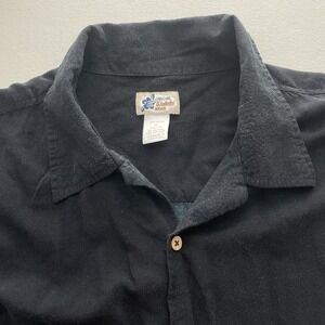 Cherokee Waikiki Wear Hawaiian‎ Shirt Black XL